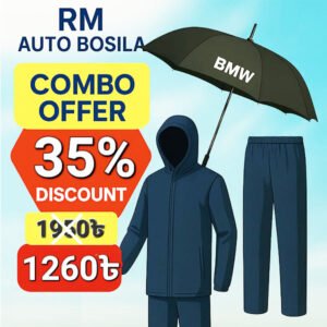 Raincoat & Umbrella Combo Offer